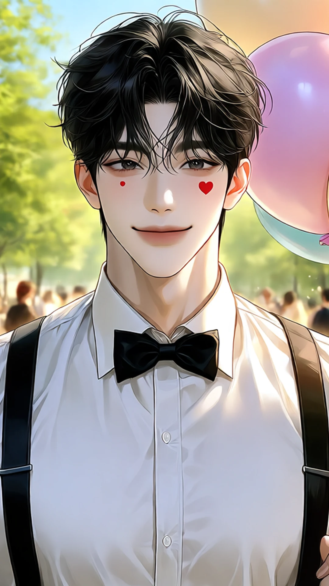 존잘 삐에로 번호 따기